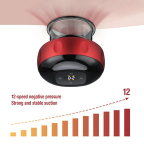 Electric Vacuum Cupping Therapy Suction Cups - Zenvoy