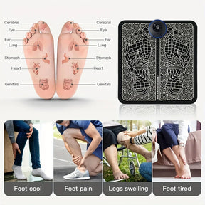 Electric USB Charging Foot Massage Mat - Zenvoy