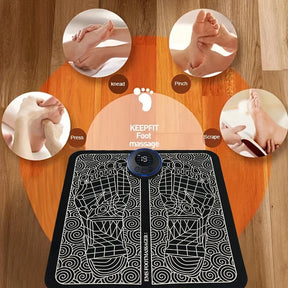 Electric USB Charging Foot Massage Mat - Zenvoy