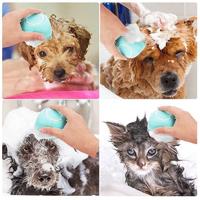 Silicone Pet Shower  Bath Brush - Zenvoy